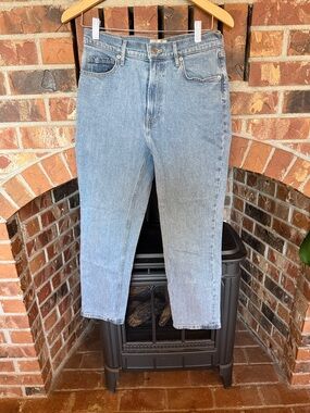 Everlane original cheeky jeans light blue Sz 28 cropped